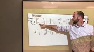 How To Solve Matrix Equations