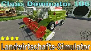 LS22 Modvorstellung - Claas Dominator 106 (neues Modell) v1.0.0.0  - Ls22 Mods