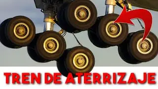 ¿Porqué se inclina el TREN DE ATERRIZAJE?
