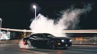 Dodge Challenger T/A 392 Cruising In Budapest