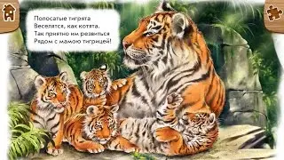 Мамы и детёныши - стихи о животных для малышей (детям про животных)