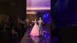 Valsa com Pai na festa 15