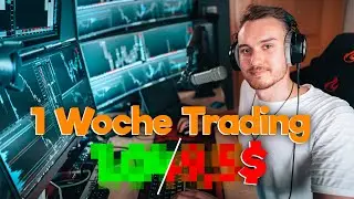 So viel verdienst du mit 1 Woche Trading!?  - Woche 7 | Wie werde ich Trader? | TobiTRy