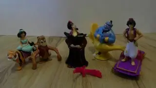 Flashback Burger King Aladdin Disney toys 1992