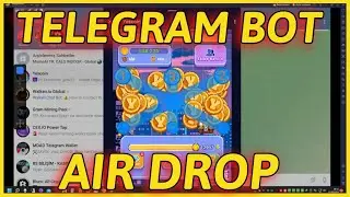 Telegram Bot | Air Drop | Telegram ile Token Kazanma | Bedava Coin Token