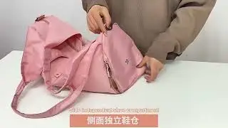 Yoga Gym Bag Handheld Luggage Bag Large Capacity Wear-resistant Travel Bag