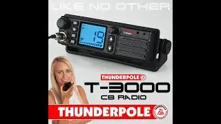 NEW: Thunderpole T-3000 CB Radio  First Contact UKFM (30/06/2024)