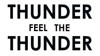 Imagine Dragons - Thunder (LYRIC VIDEO) After Effects