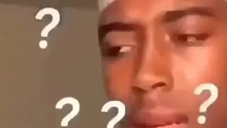 Black guy confused meme