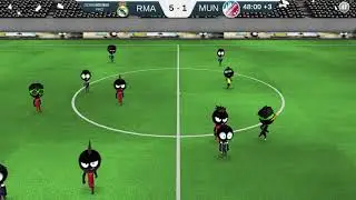 Stickman Soccer 2018 | Real Madrid vs Bayern Munchen 15-1 |