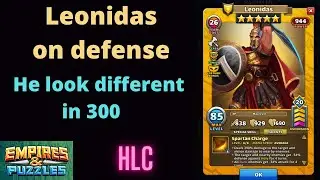 Empires and Puzzles - Leonidas Costume
