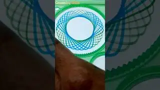 Spirograph Drawing #shorts#viral #spirograph #trending #ytshorts#art#drawing