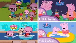 Peppa Pig in Avatar World | Camping | Very Hot Day