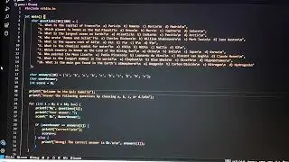 Mini Quiz project using c language. || 