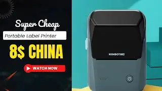 Super Cheap Portable Label Printer Bought from China
