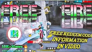 800 Subscriber Complete Karo Fast, Free Fire Free Redeem Code Kaise Le Information Video