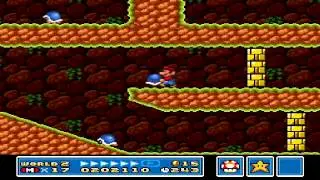 Super Mario Bros 3 World 2 Pyramid