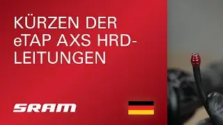 Shortening SRAM eTap AXS® HRD™ cables