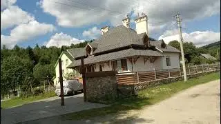 Красивые дома в Карпатах