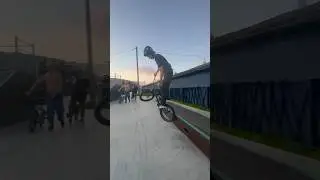 Сложный гринд на бмх