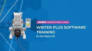 JUKI Tajima SAI & Writer Plus Software Training