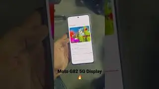 Moto G82 5G — 10bit 120Hz pOLED display