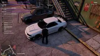 DeadStar GTA5 RP конец мотопробега гонка до бара (кто последний тот дурак) Hells Angels