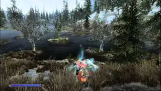 Skyrim flying mod - colorful magic