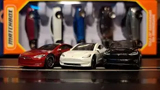 Tesla Model S/X/Y/3 Roadster | Mini car scale 1:64