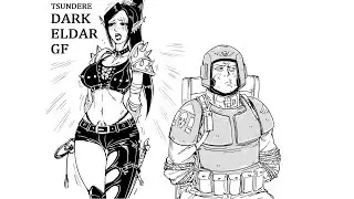 Warhammer 40K: Tsundere Dark Eldar| Baalbuddy comic dub