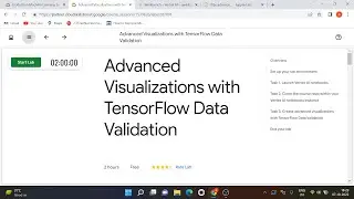 Advanced Visualizations with TensorFlow Data Validation | Google Cloud Platform | Qwiklabs
