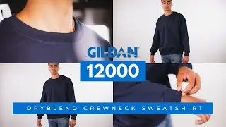 Gildan 12000 DryBlend® Crewneck Sweatshirt | T-shirt.ca