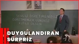 Öğretmen | Öğrencilerinden Hüsnü'ye Öğretmenler Günü Hediyesi | Kemal Sunal Efsane Sahneler