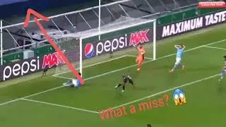 Sterling Unbelievable Miss vs Lyon.