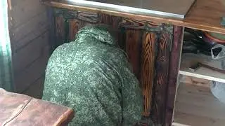 Кухонные фасады из массива под старину своими руками Часть 2 fațade de bucătărie la țară