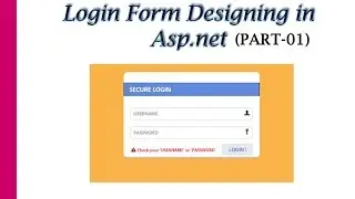 Login Form Designing in Asp.net Part-01