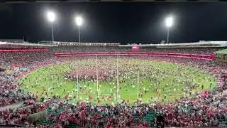 The incredible moment Lance Franklin kicks his 1000th goal
