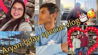 Aryan’s bday special vlog🎂🌹|| Vaishali kochar official||