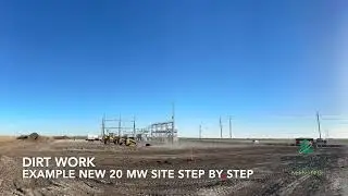New Site Build Step by Step - 20 MW