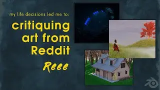 [critiquing] some Blender artworks from Reddit