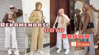 Rekomendasi OOTD brown dan cream super kece