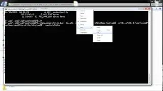 creating Custom profile (node) through command line in  IBM WebSphere Application Server on windows