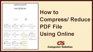 How to Reduce/Compress PDF File size using Online jinapdf