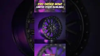 PRE-ORDER NOW! Limited stock available! The perfect wheel! #customwheels #wheels #4x4