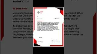 letterhead template design 
