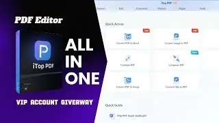 🔥 iTop PDF All in One PDF Editor: Edit, Convert, Secure, Merge, Split
