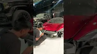 How to fix dent #how #howto #repair #howtomake #repairing #repaircar #mclaren #business #dubai #fyp