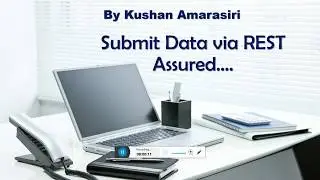 Data Submission to a Web Service REST Assured