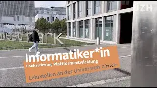 Lehre an der UZH: Informatiker*in Fachrichtung Plattformentwicklung