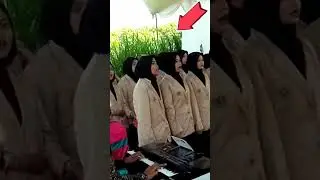 🔴 viral...‼️cewek cantik paduan suara